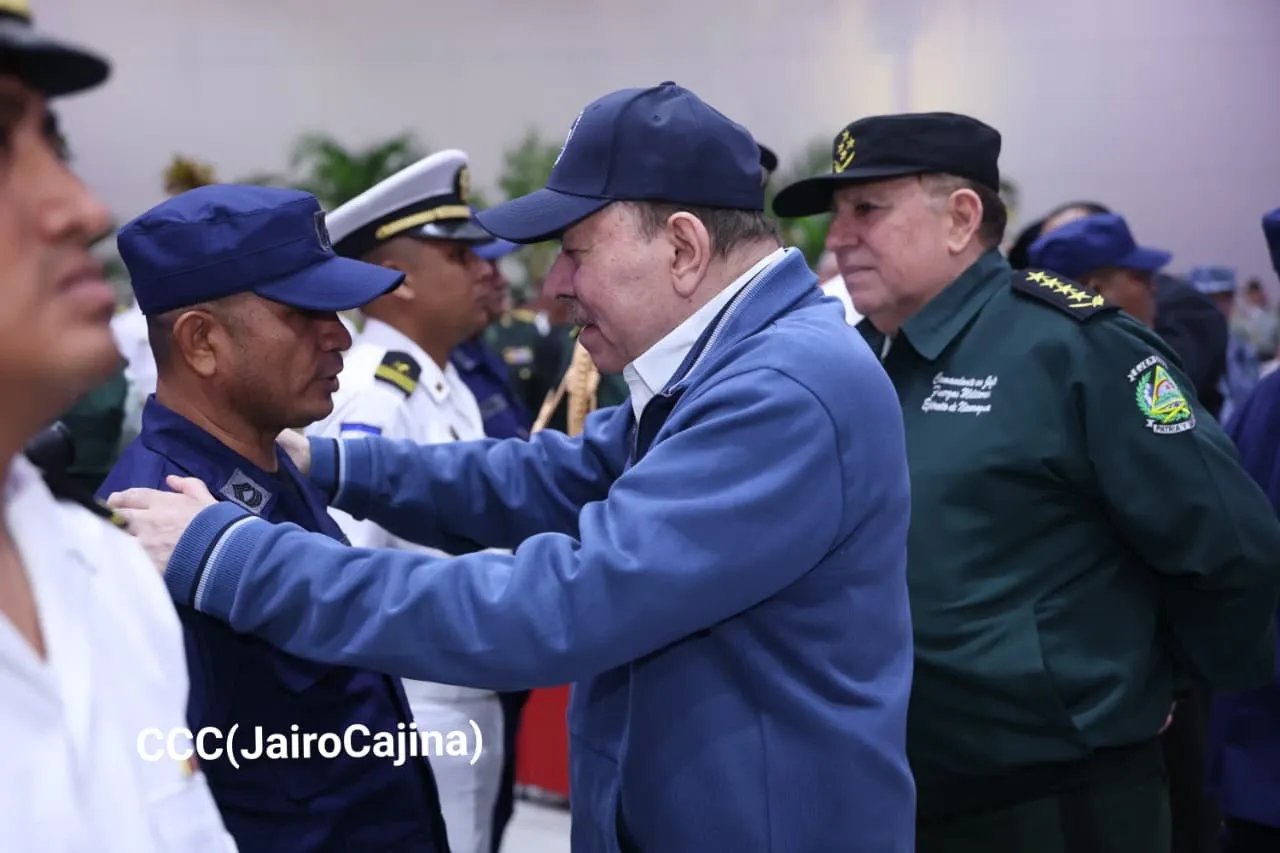 Acto del 46.º aniversario de fundación de la Fuerza Naval del Ejército de Nicaragua