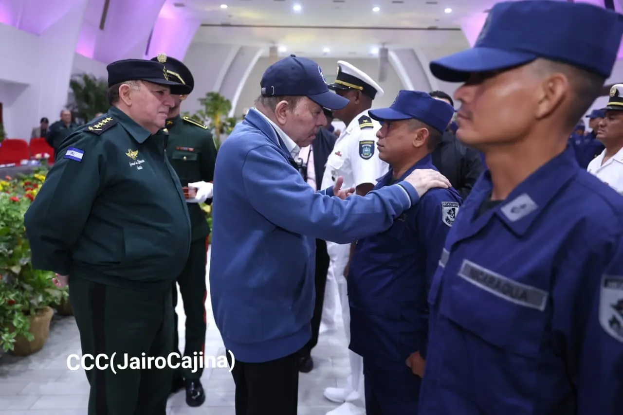Acto del 46.º aniversario de fundación de la Fuerza Naval del Ejército de Nicaragua
