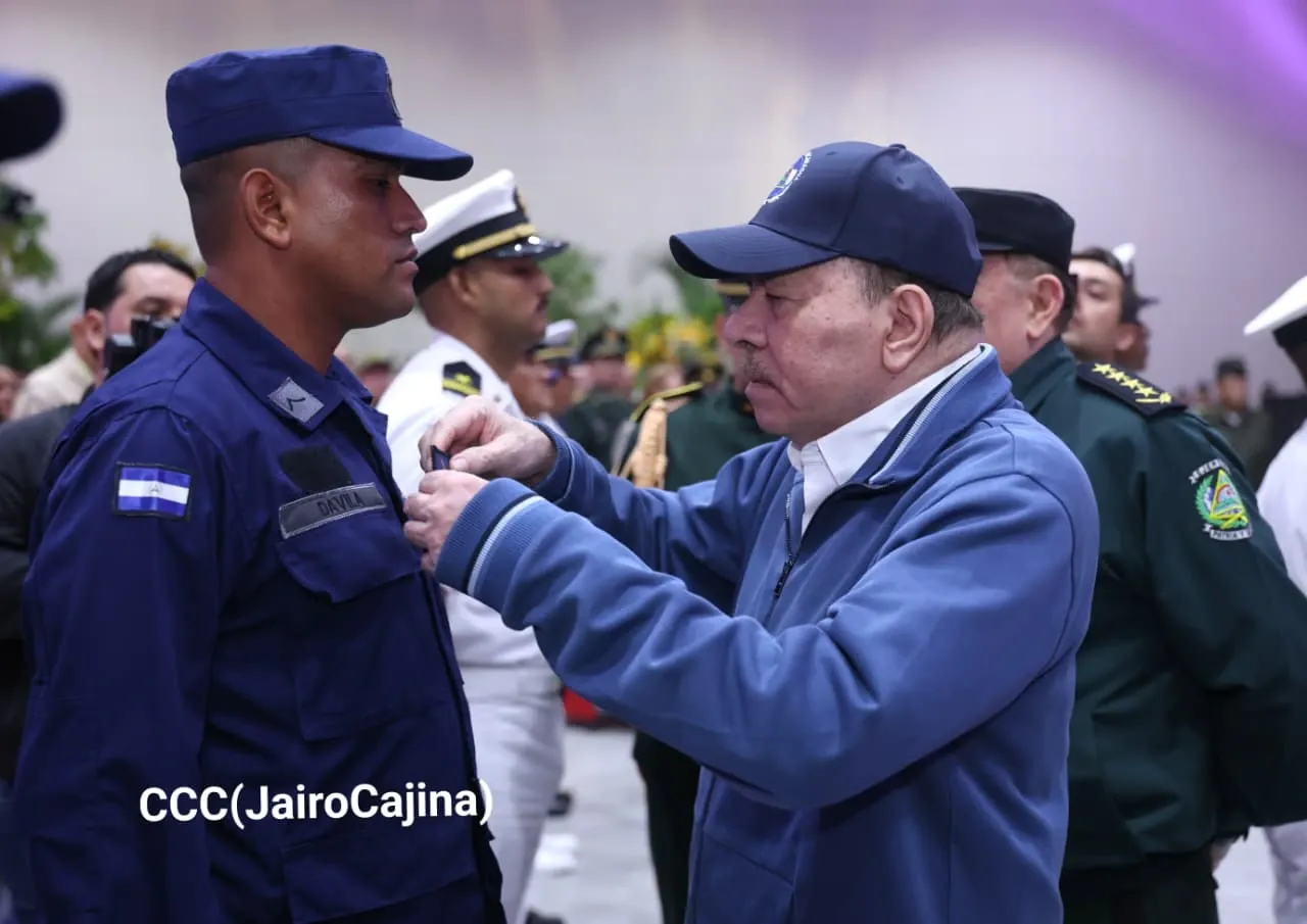 Acto del 46.º aniversario de fundación de la Fuerza Naval del Ejército de Nicaragua