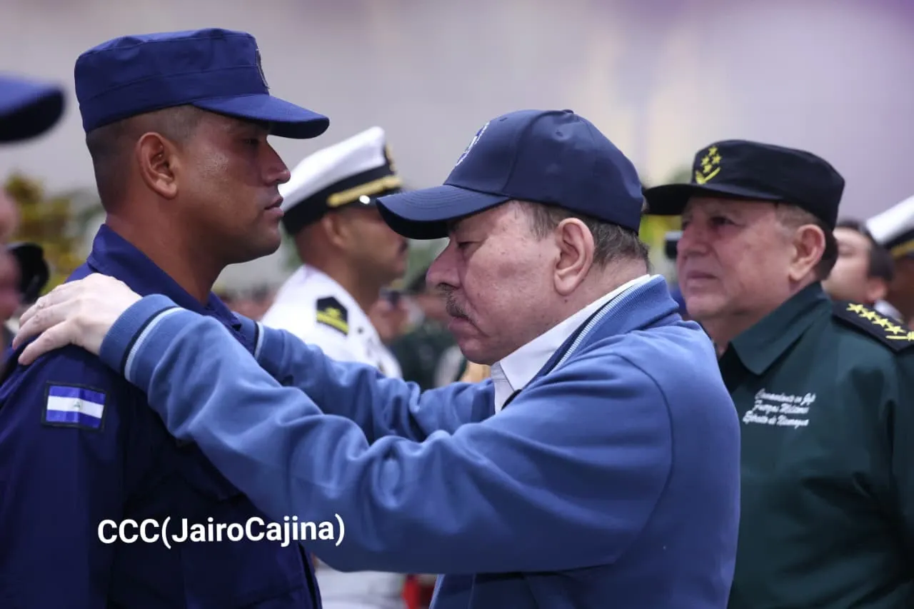 Acto del 46.º aniversario de fundación de la Fuerza Naval del Ejército de Nicaragua