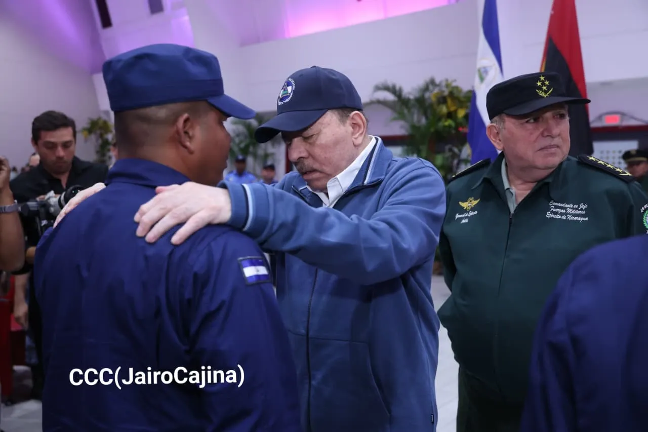 Acto del 46.º aniversario de fundación de la Fuerza Naval del Ejército de Nicaragua
