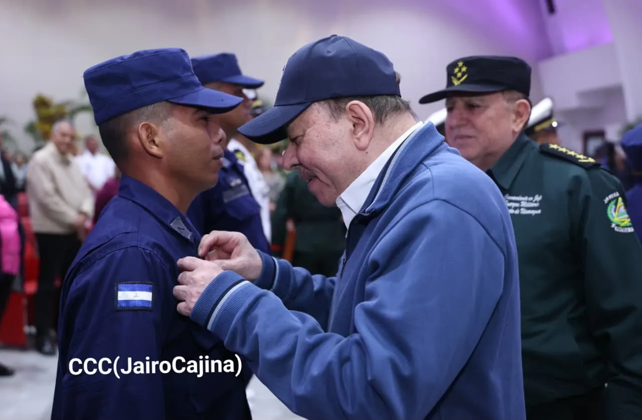 Acto del 46.º aniversario de fundación de la Fuerza Naval del Ejército de Nicaragua
