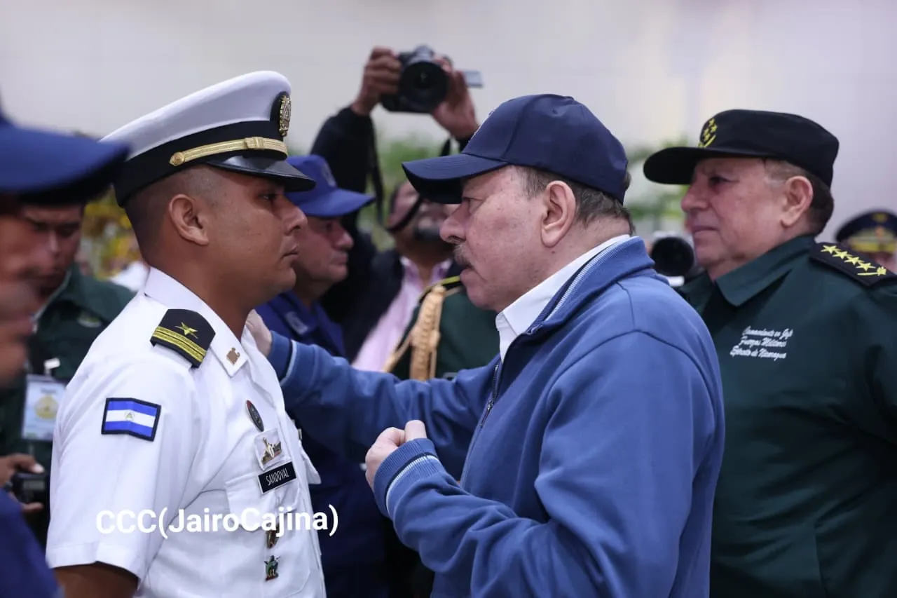 Acto del 46.º aniversario de fundación de la Fuerza Naval del Ejército de Nicaragua