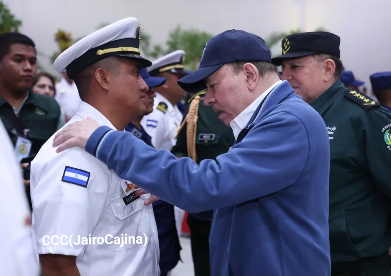 Acto del 46.º aniversario de fundación de la Fuerza Naval del Ejército de Nicaragua