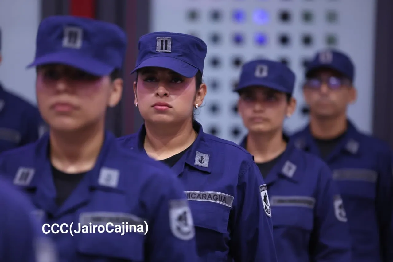 Acto del 46.º aniversario de fundación de la Fuerza Naval del Ejército de Nicaragua