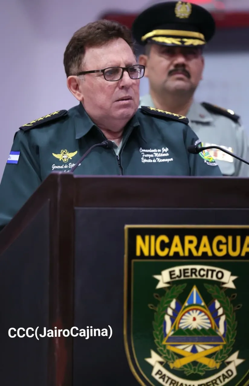 Acto del 46.º aniversario de fundación de la Fuerza Naval del Ejército de Nicaragua