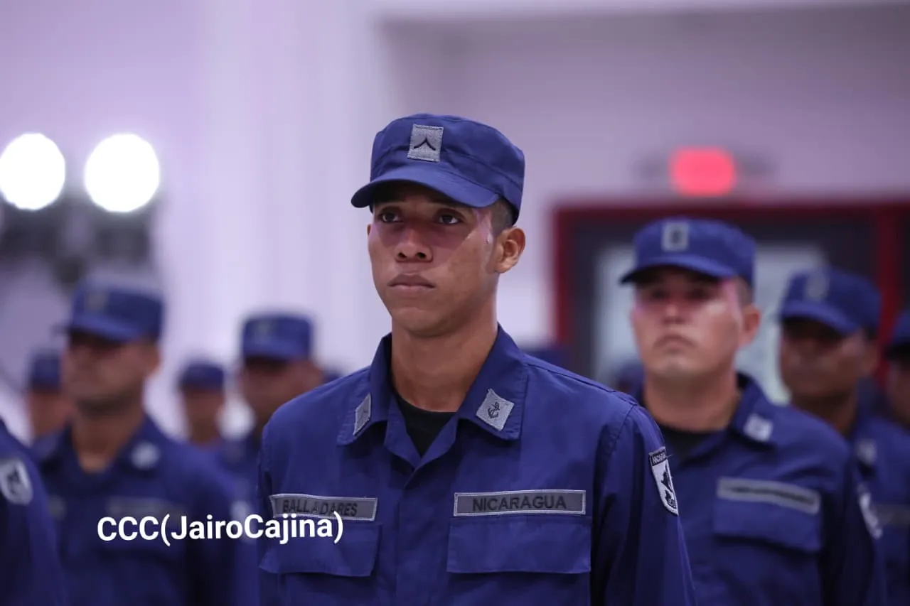 Acto del 46.º aniversario de fundación de la Fuerza Naval del Ejército de Nicaragua