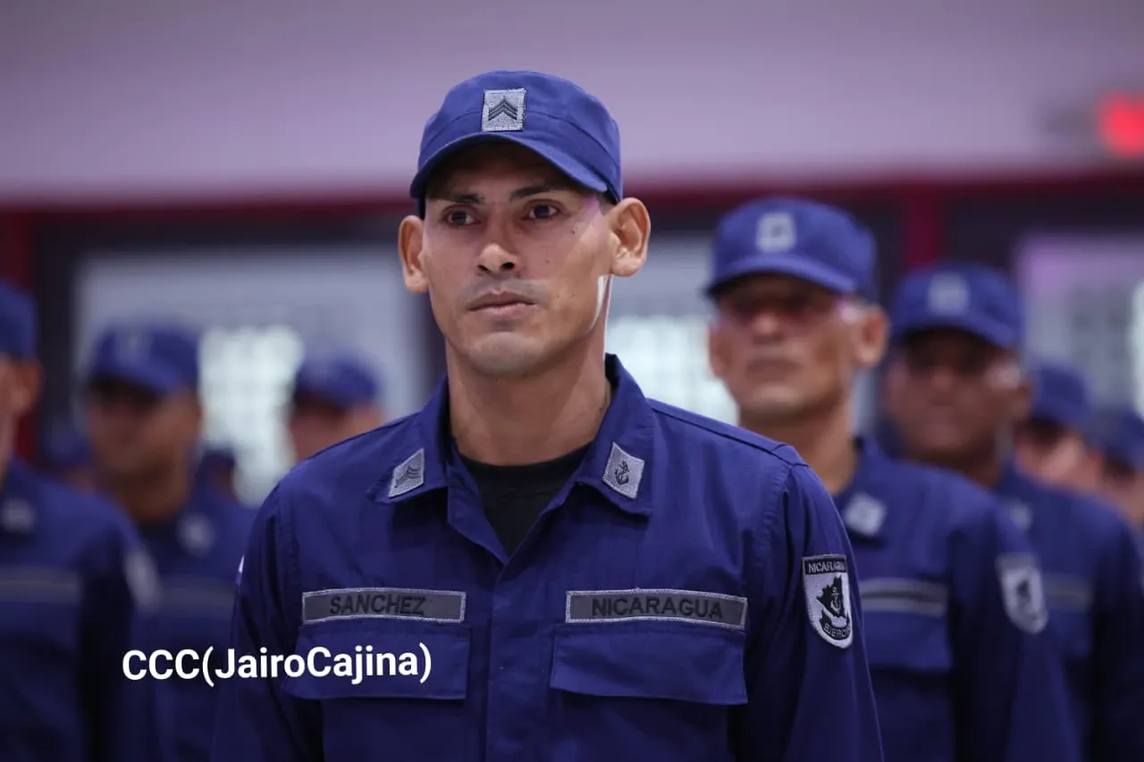 Acto del 46.º aniversario de fundación de la Fuerza Naval del Ejército de Nicaragua