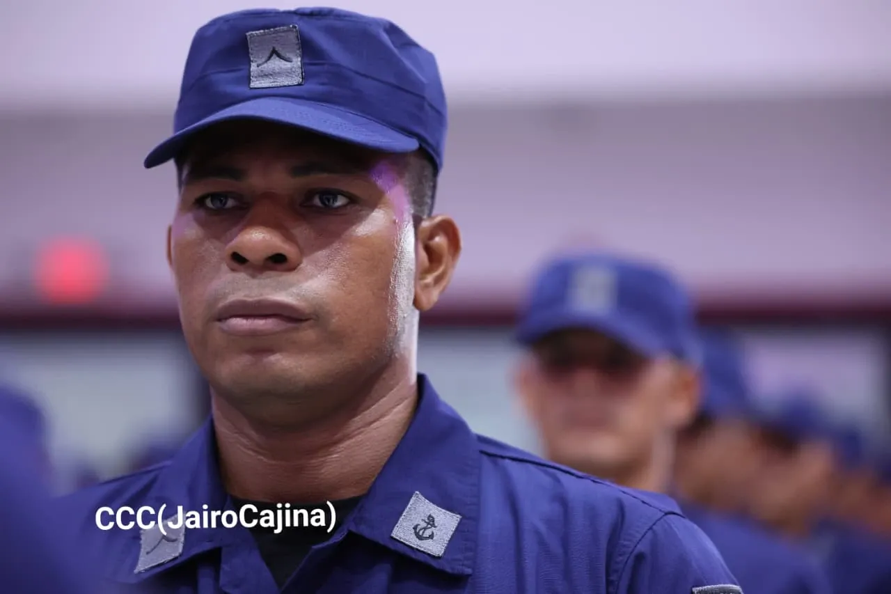 Acto del 46.º aniversario de fundación de la Fuerza Naval del Ejército de Nicaragua