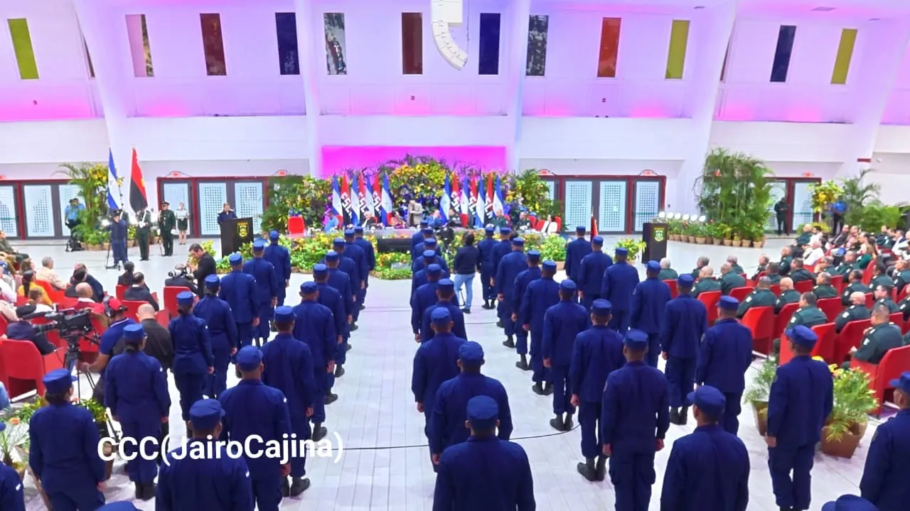 Acto del 46.º aniversario de fundación de la Fuerza Naval del Ejército de Nicaragua