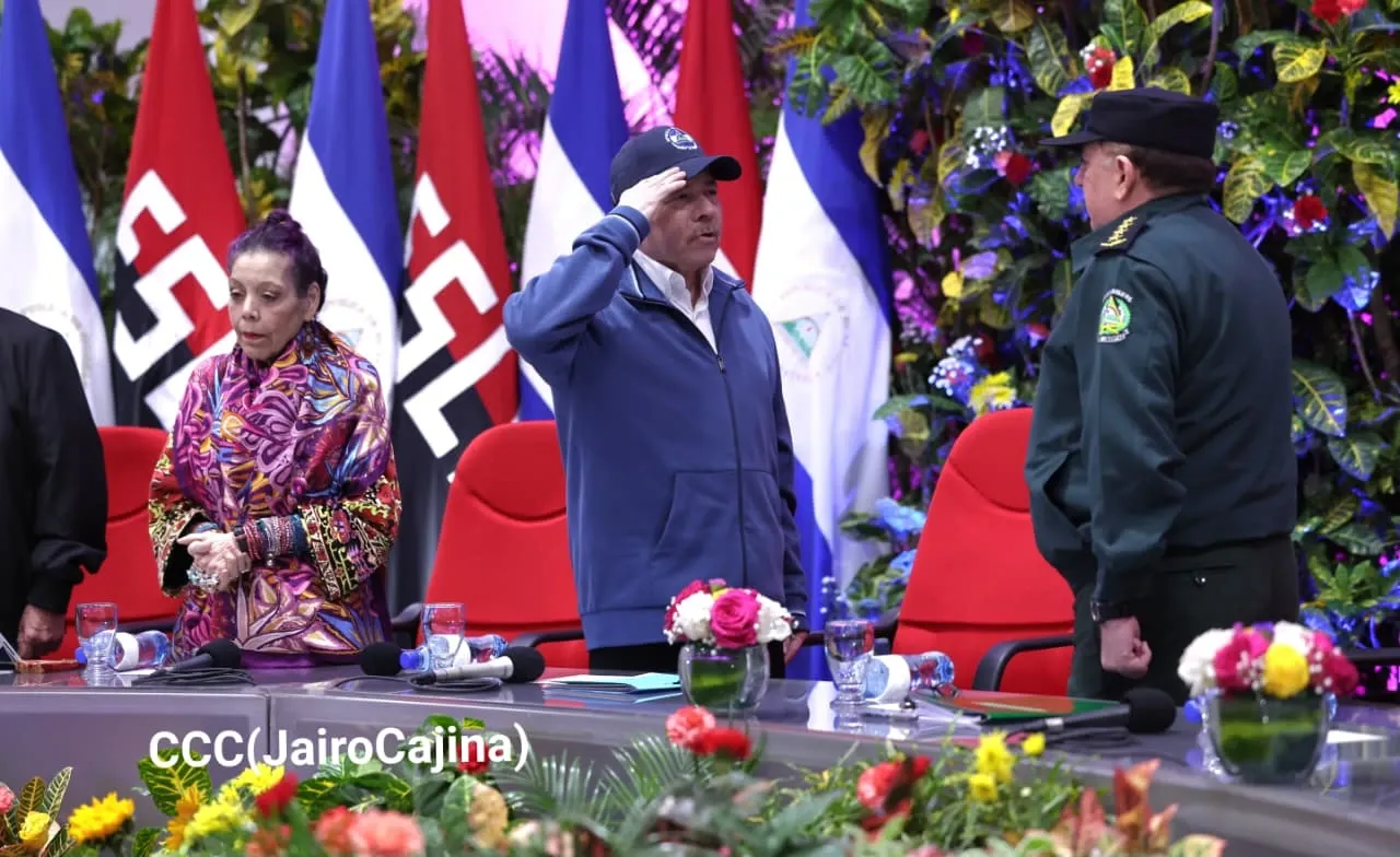 Acto del 46.º aniversario de fundación de la Fuerza Naval del Ejército de Nicaragua