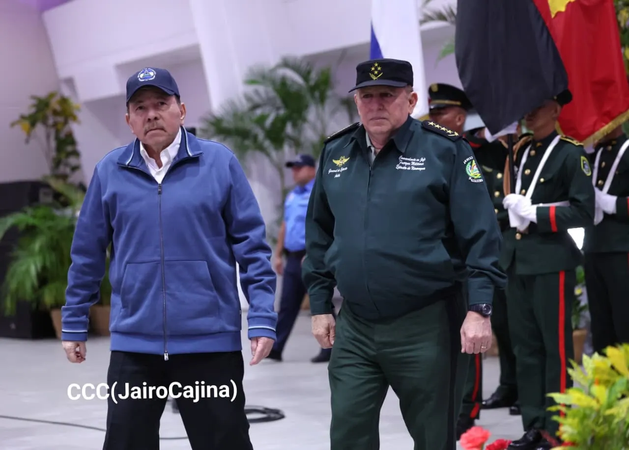 Acto del 46.º aniversario de fundación de la Fuerza Naval del Ejército de Nicaragua