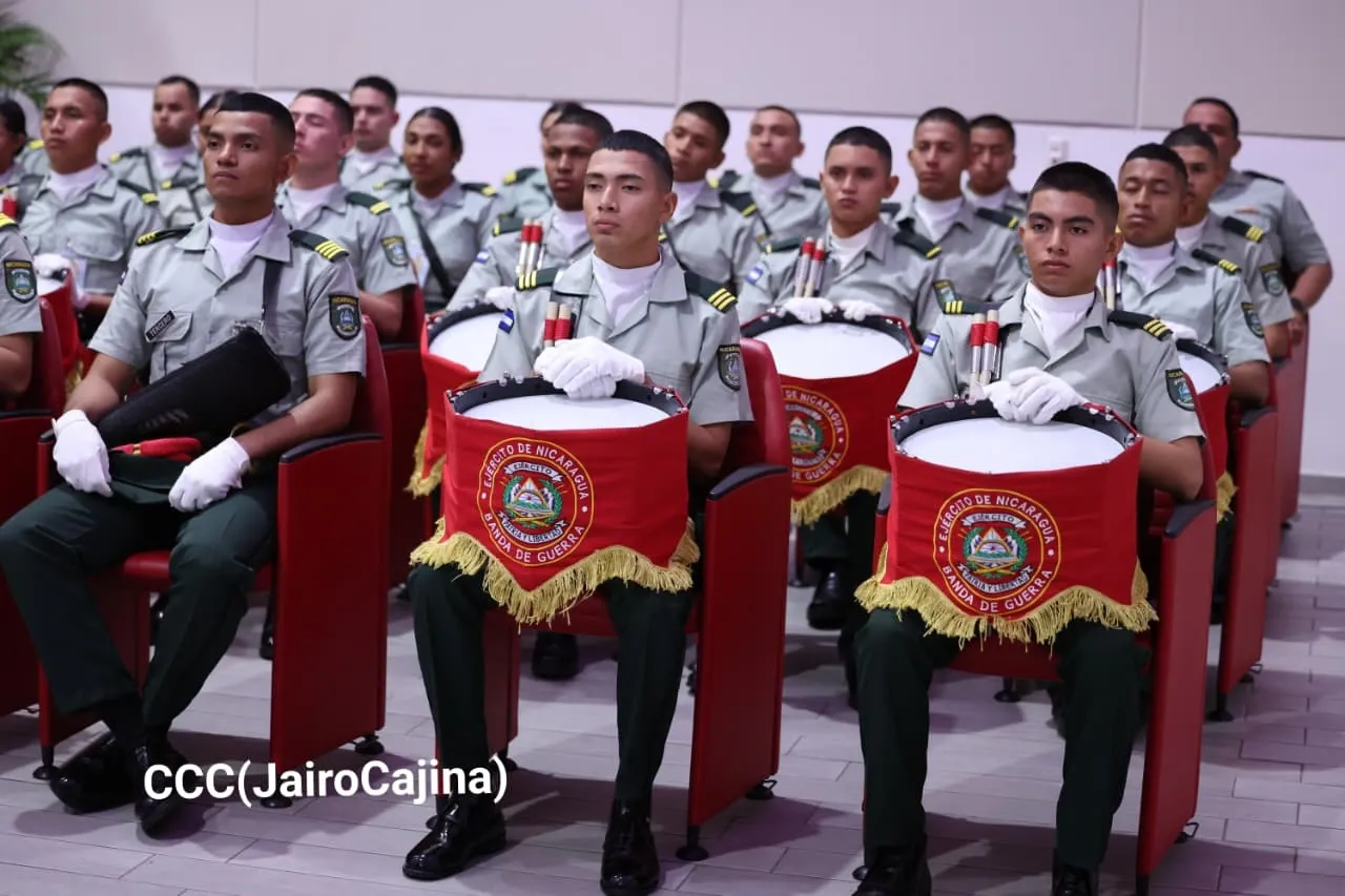 Acto del 46.º aniversario de fundación de la Fuerza Naval del Ejército de Nicaragua