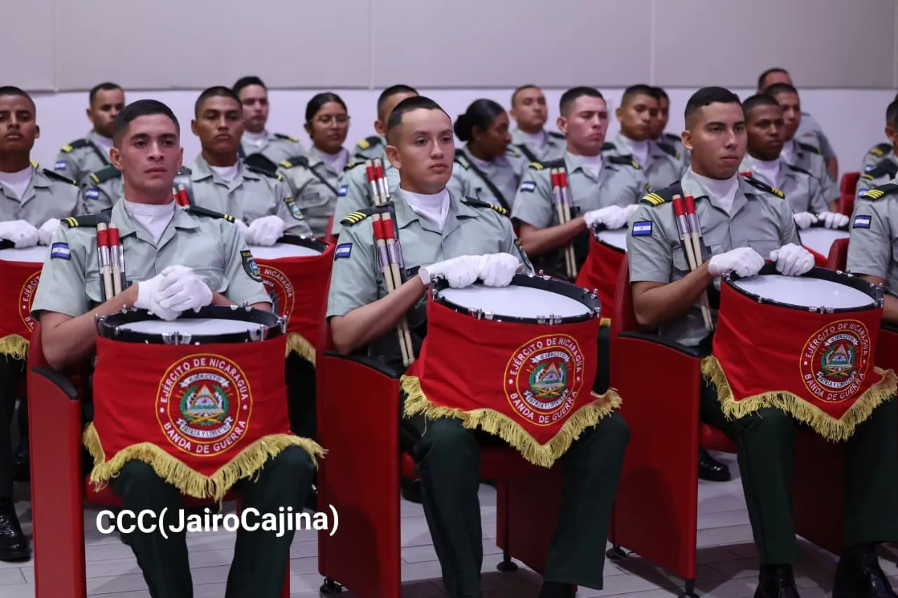 Acto del 46.º aniversario de fundación de la Fuerza Naval del Ejército de Nicaragua