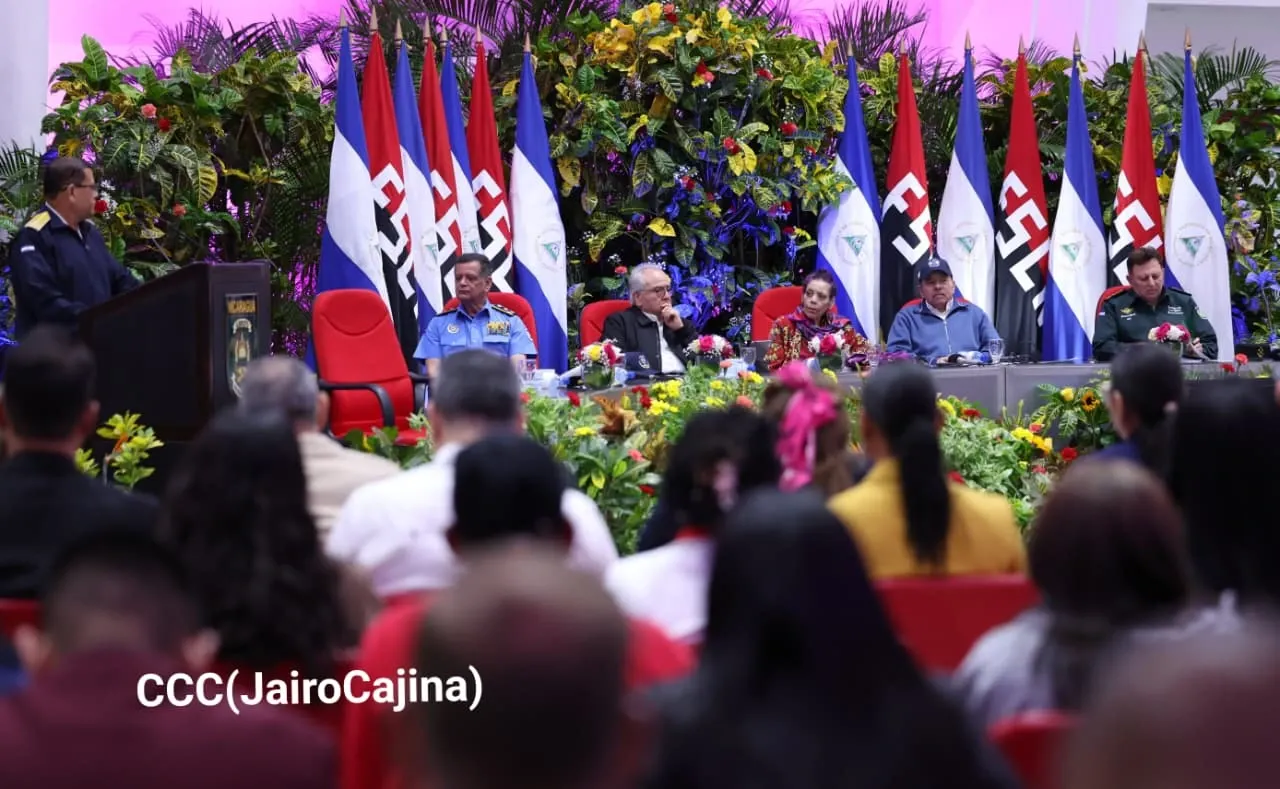 Acto del 46.º aniversario de fundación de la Fuerza Naval del Ejército de Nicaragua