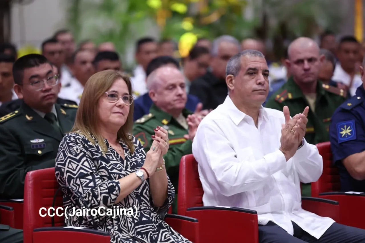 Acto del 46.º aniversario de fundación de la Fuerza Naval del Ejército de Nicaragua