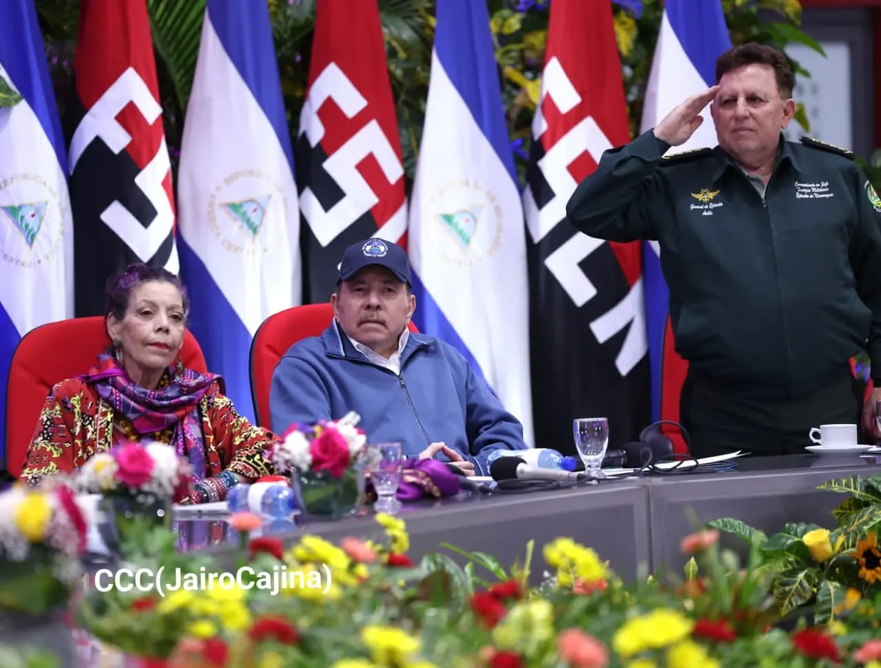 Acto del 46.º aniversario de fundación de la Fuerza Naval del Ejército de Nicaragua