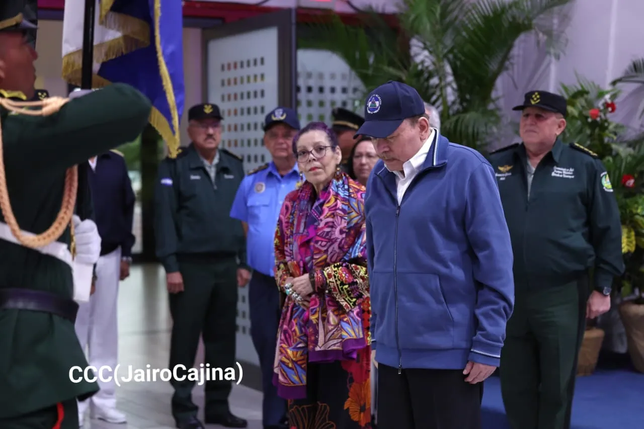 Acto del 46.º aniversario de fundación de la Fuerza Naval del Ejército de Nicaragua