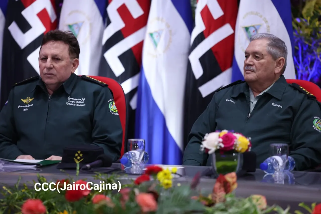 Acto del 46.º aniversario de fundación de la Fuerza Naval del Ejército de Nicaragua