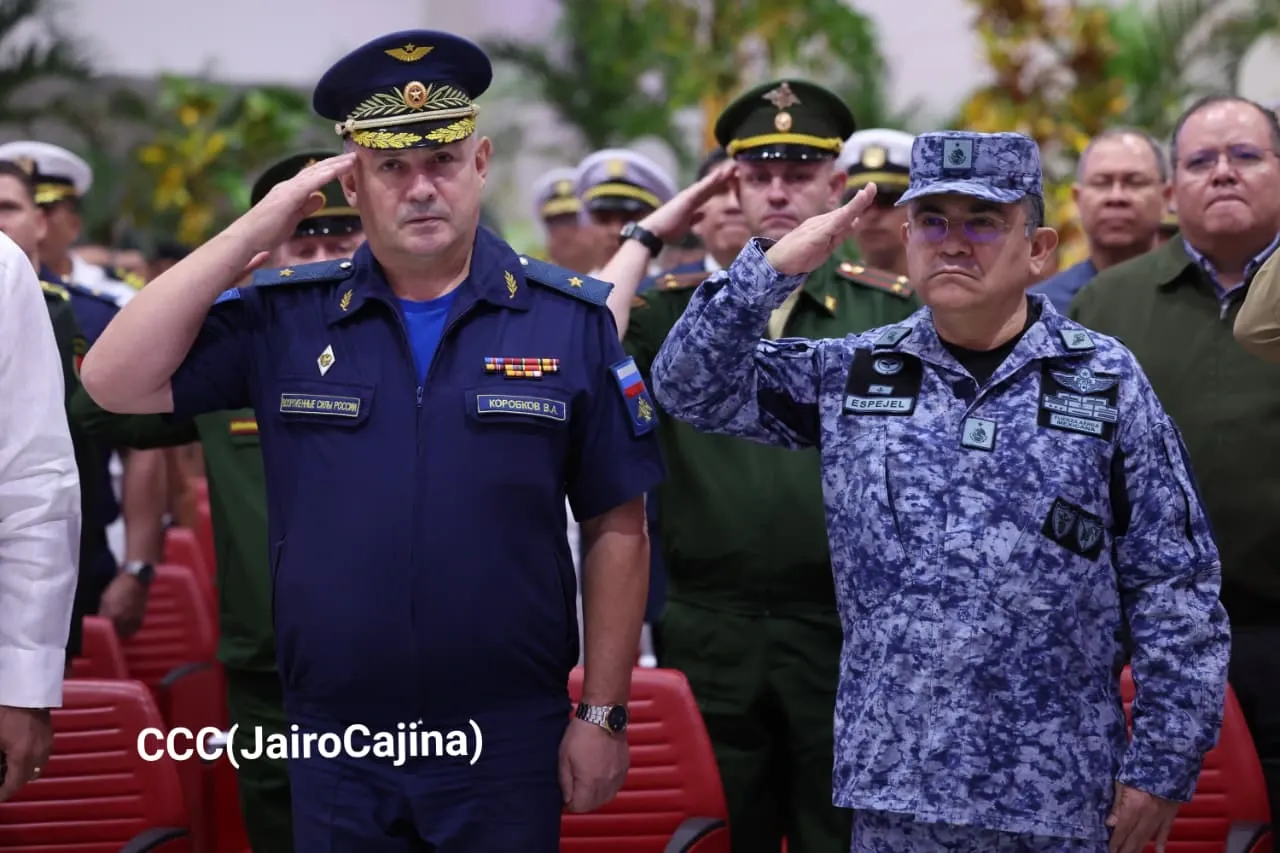 Acto del 46.º aniversario de fundación de la Fuerza Naval del Ejército de Nicaragua