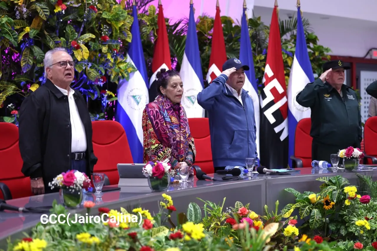 Acto del 46.º aniversario de fundación de la Fuerza Naval del Ejército de Nicaragua