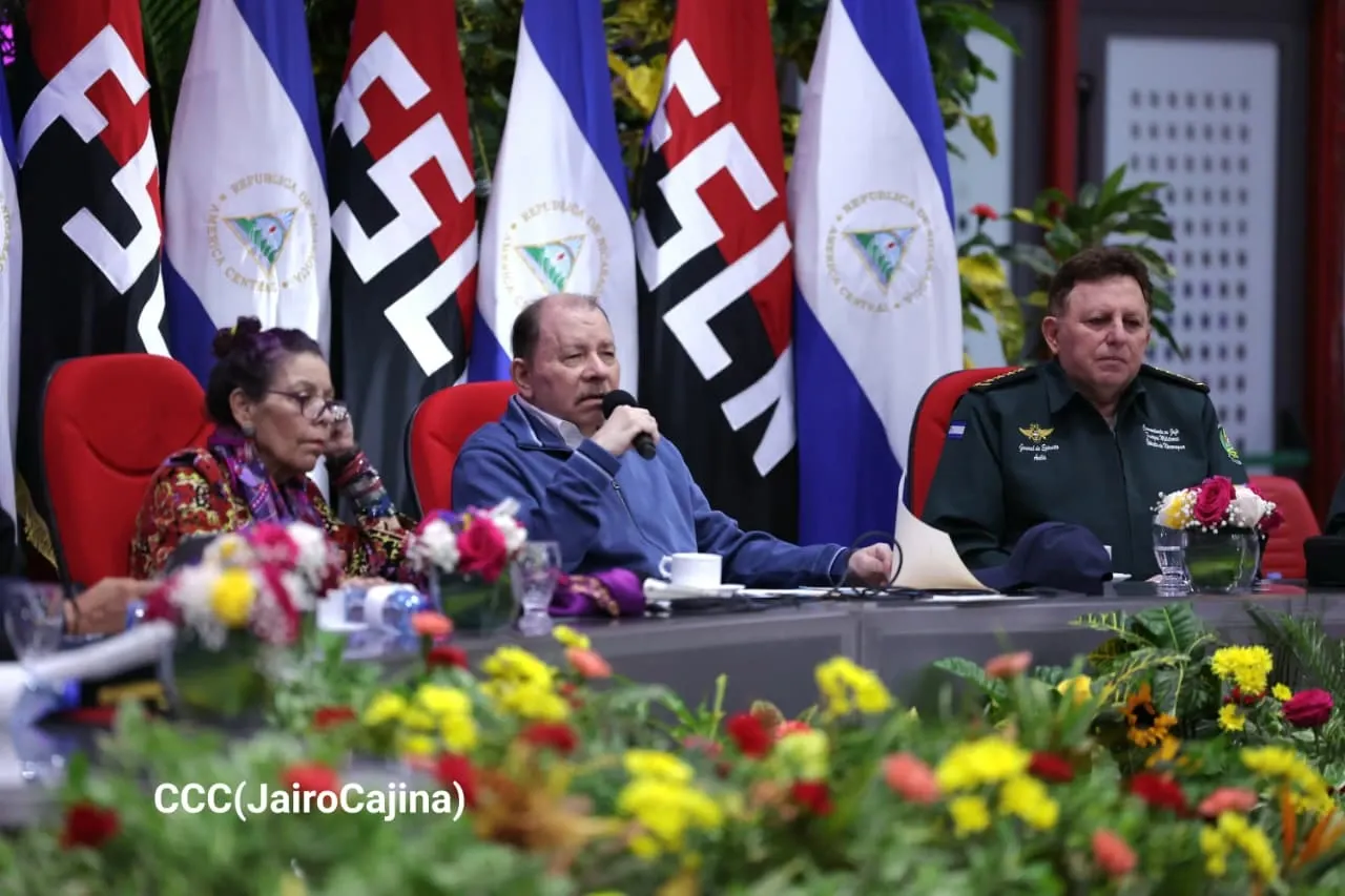 Acto del 46.º aniversario de fundación de la Fuerza Naval del Ejército de Nicaragua