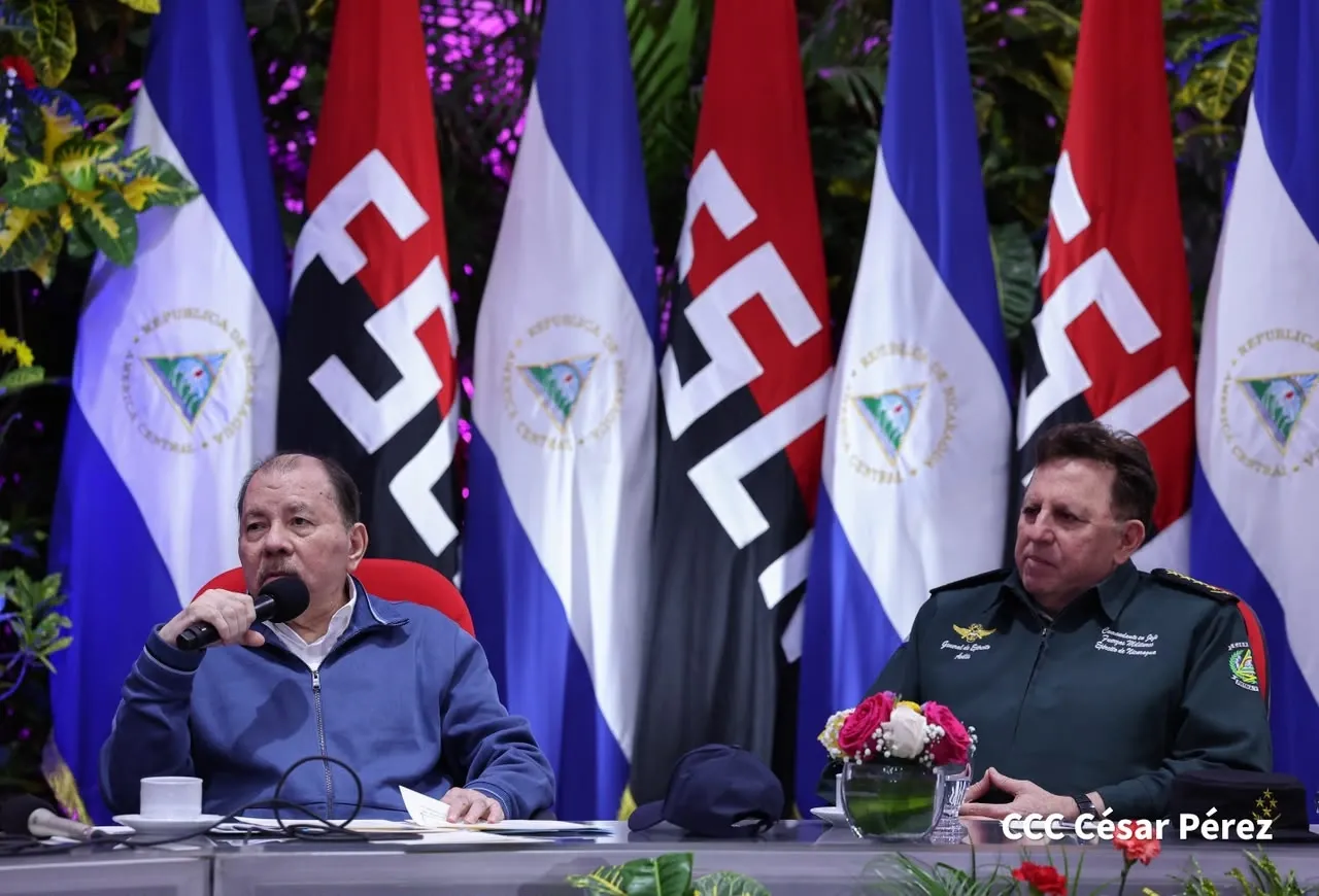 Acto del 46.º aniversario de fundación de la Fuerza Naval del Ejército de Nicaragua
