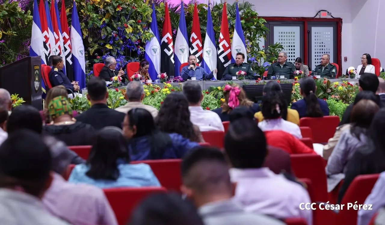 Acto del 46.º aniversario de fundación de la Fuerza Naval del Ejército de Nicaragua