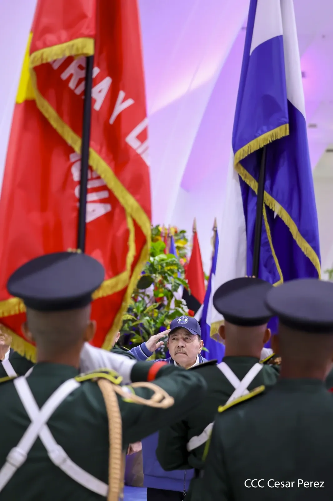 Acto del 46.º aniversario de fundación de la Fuerza Naval del Ejército de Nicaragua