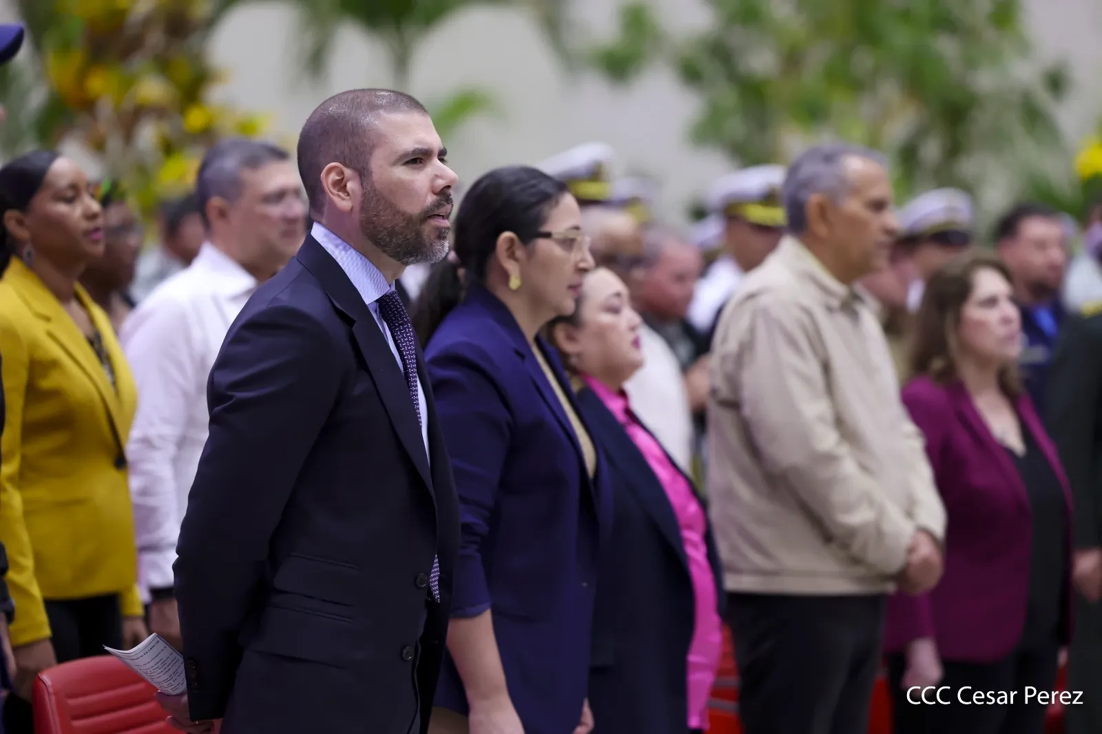 Acto del 46.º aniversario de fundación de la Fuerza Naval del Ejército de Nicaragua