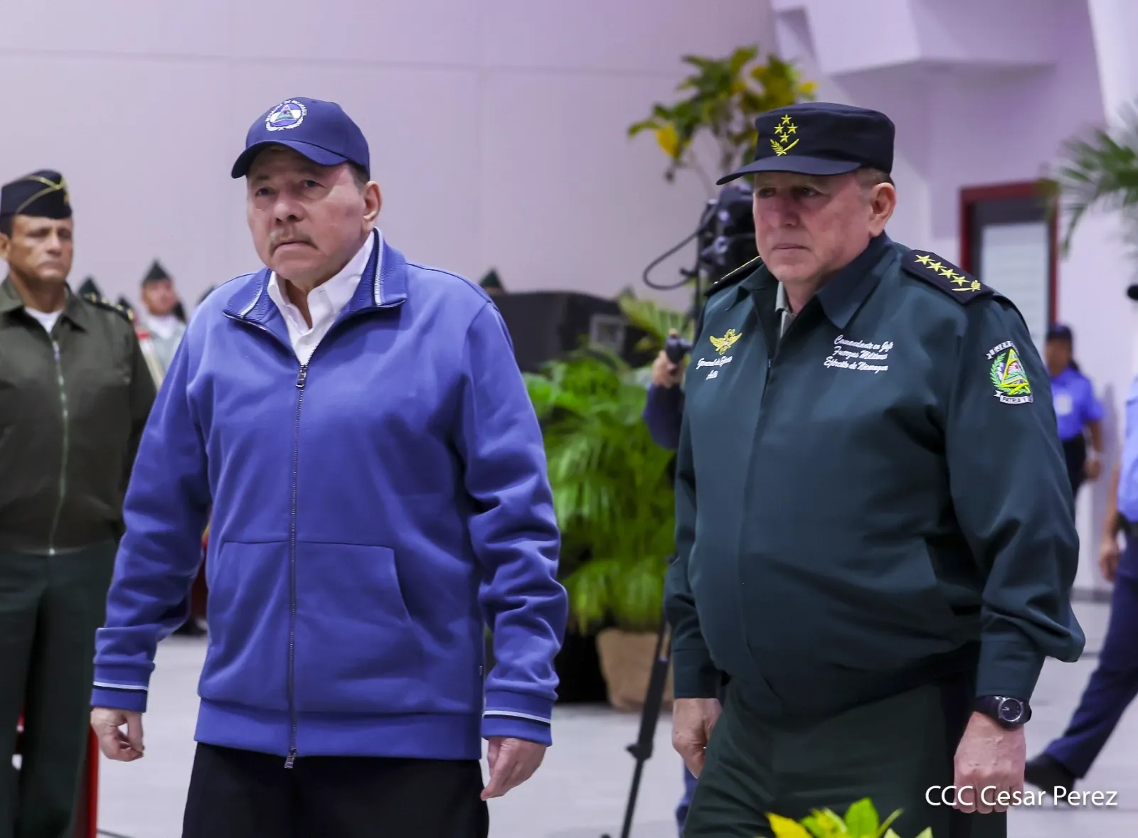 Acto del 46.º aniversario de fundación de la Fuerza Naval del Ejército de Nicaragua