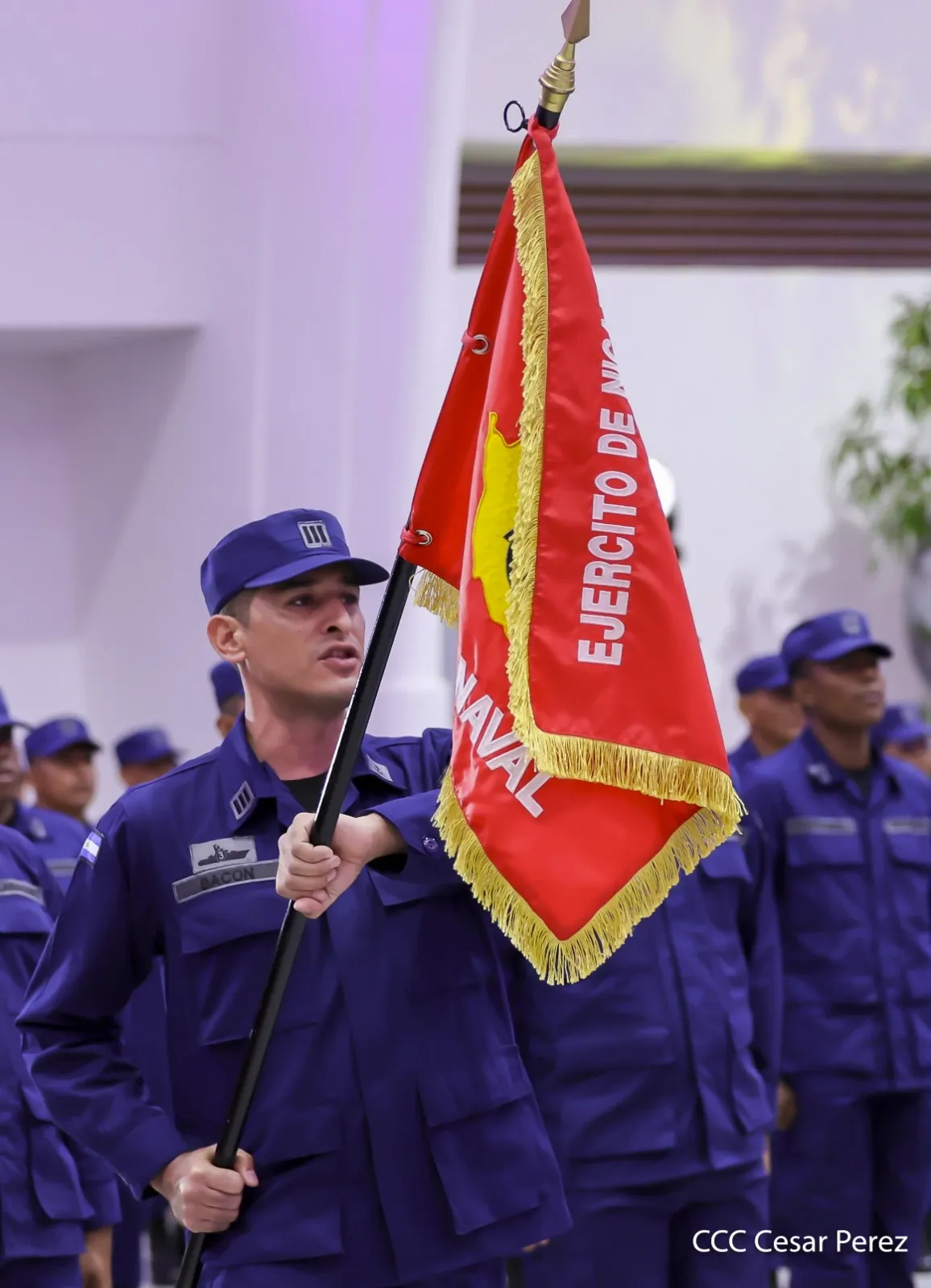 Acto del 46.º aniversario de fundación de la Fuerza Naval del Ejército de Nicaragua