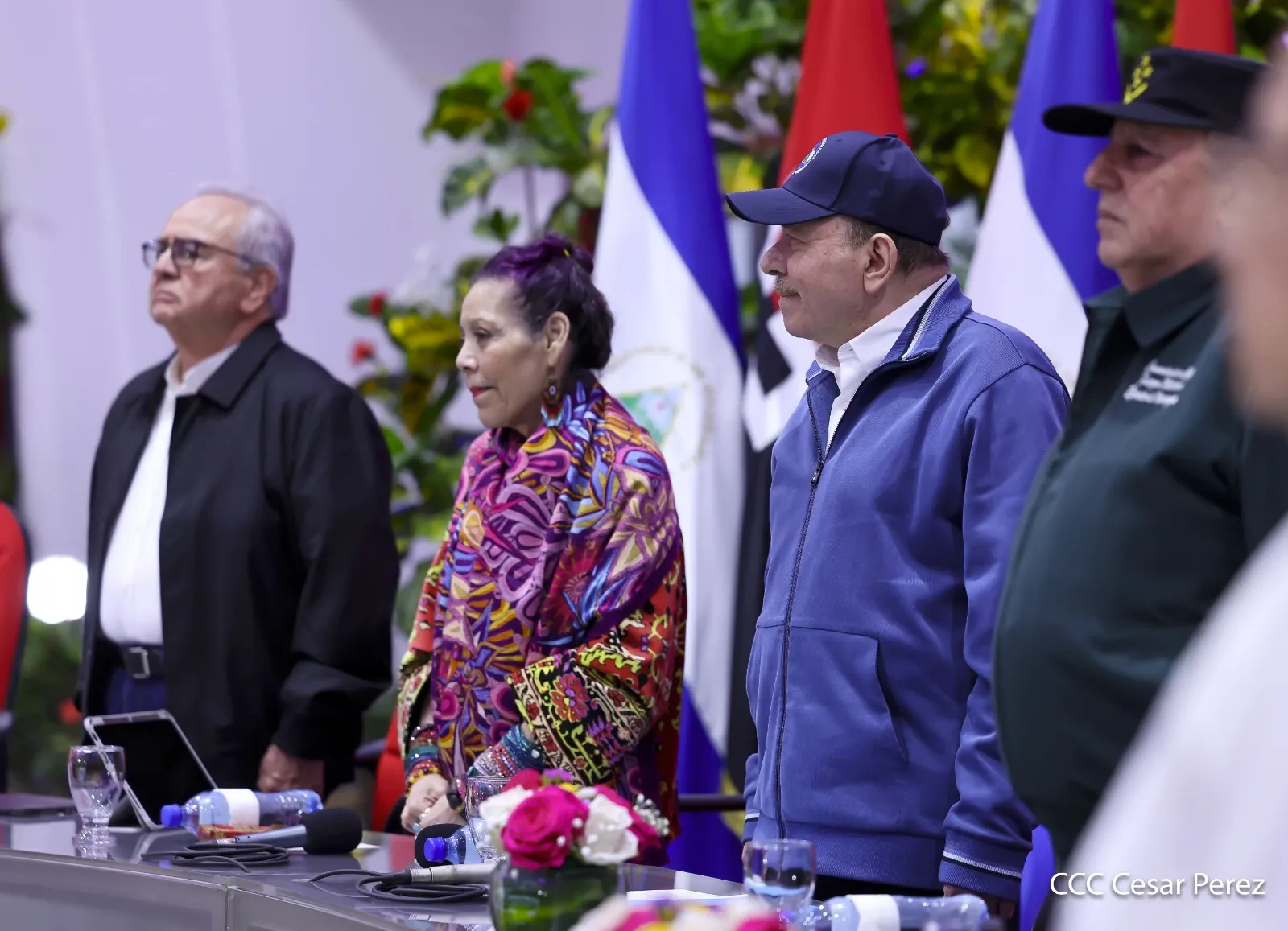 Acto del 46.º aniversario de fundación de la Fuerza Naval del Ejército de Nicaragua