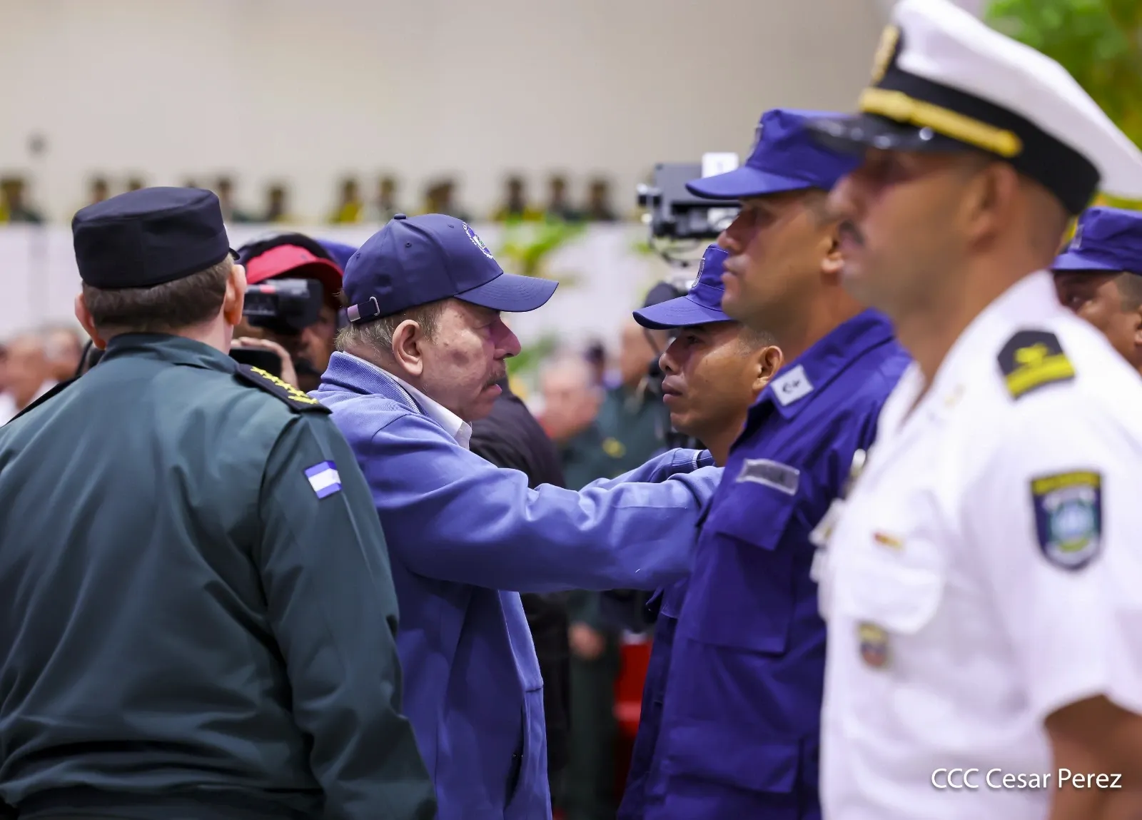 Acto del 46.º aniversario de fundación de la Fuerza Naval del Ejército de Nicaragua