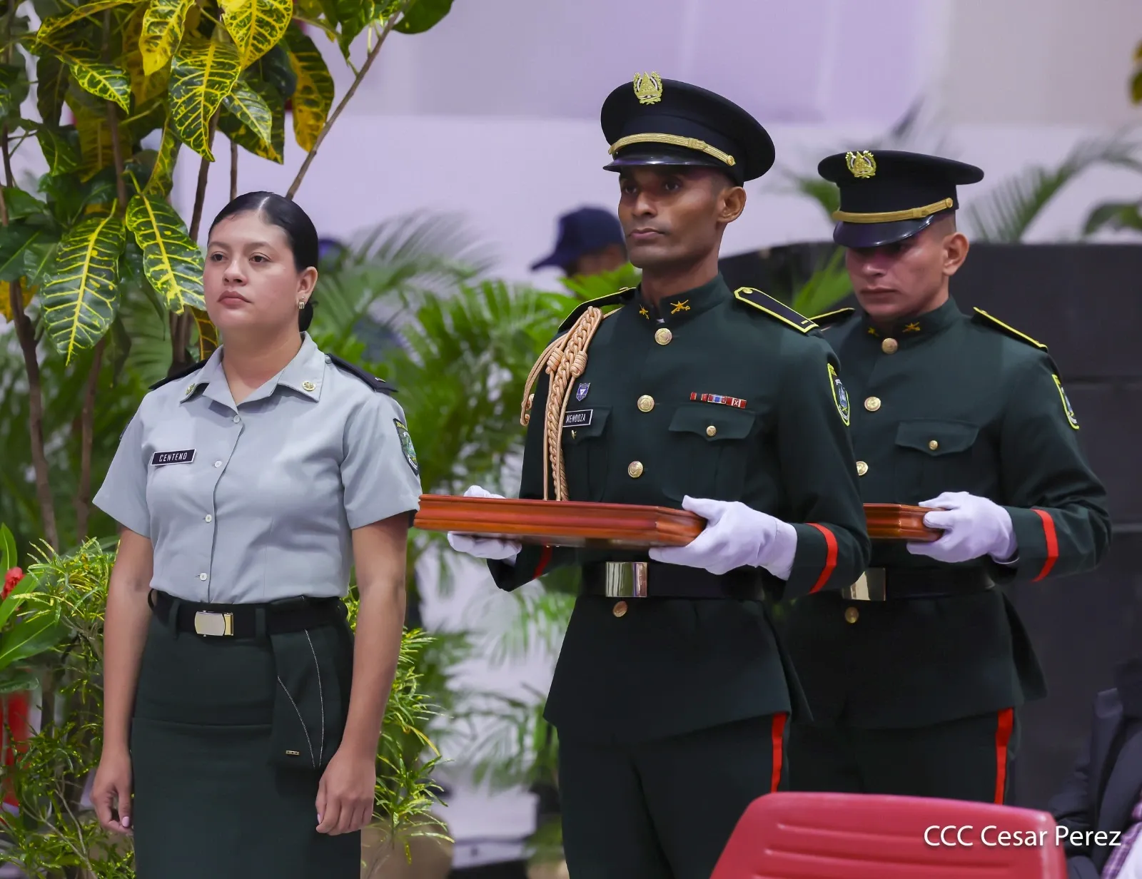 Acto del 46.º aniversario de fundación de la Fuerza Naval del Ejército de Nicaragua