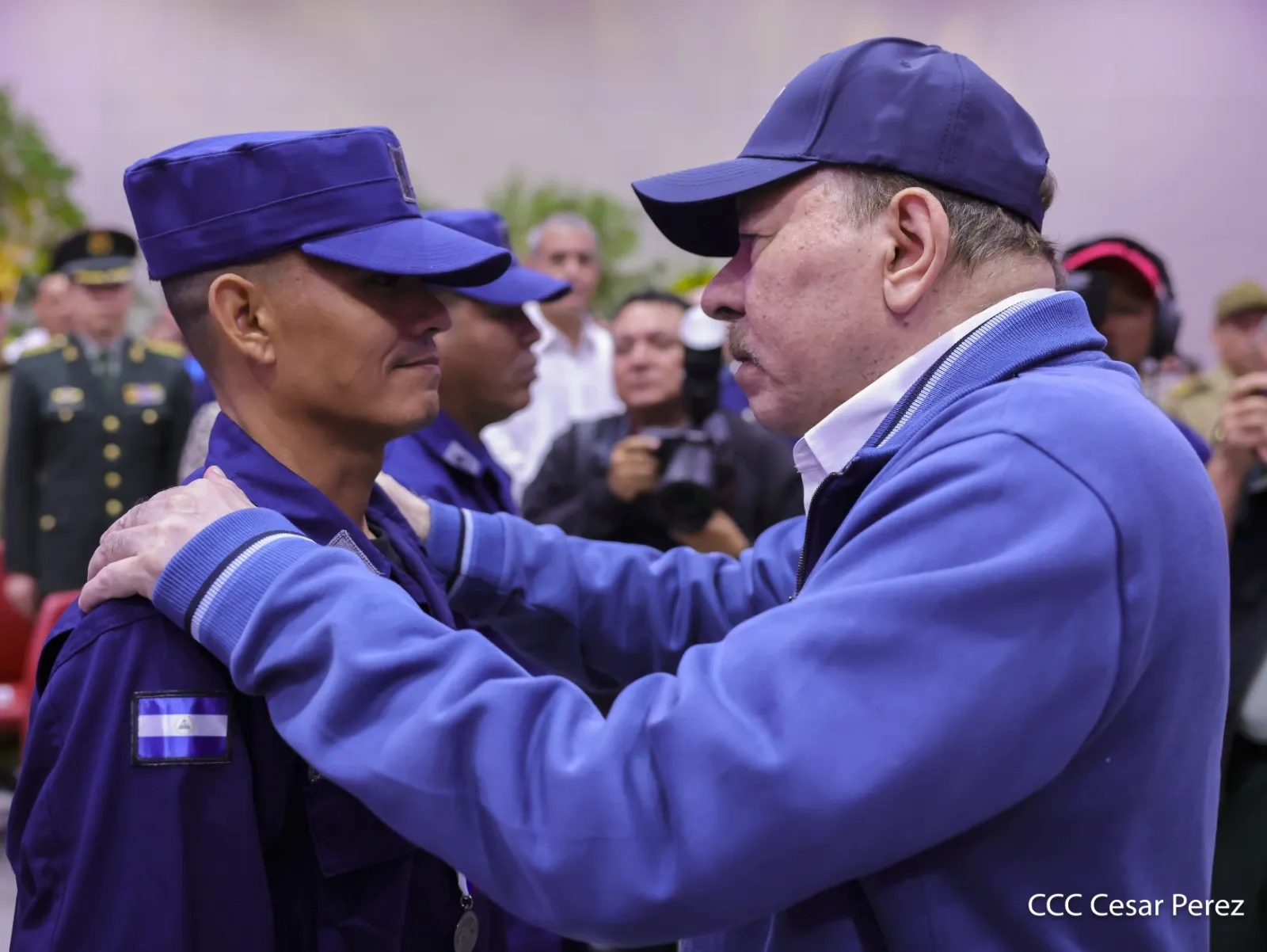 Acto del 46.º aniversario de fundación de la Fuerza Naval del Ejército de Nicaragua