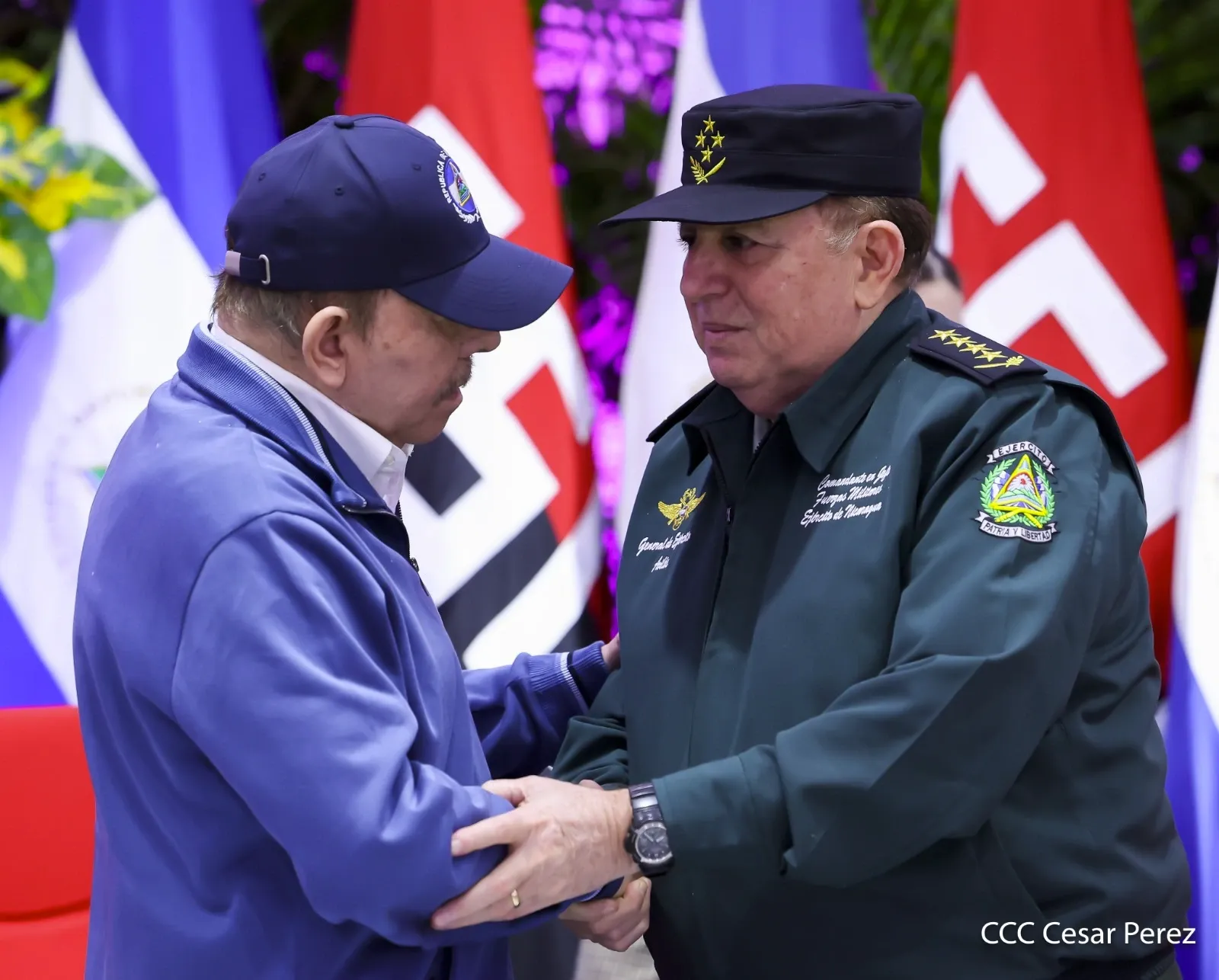 Acto del 46.º aniversario de fundación de la Fuerza Naval del Ejército de Nicaragua
