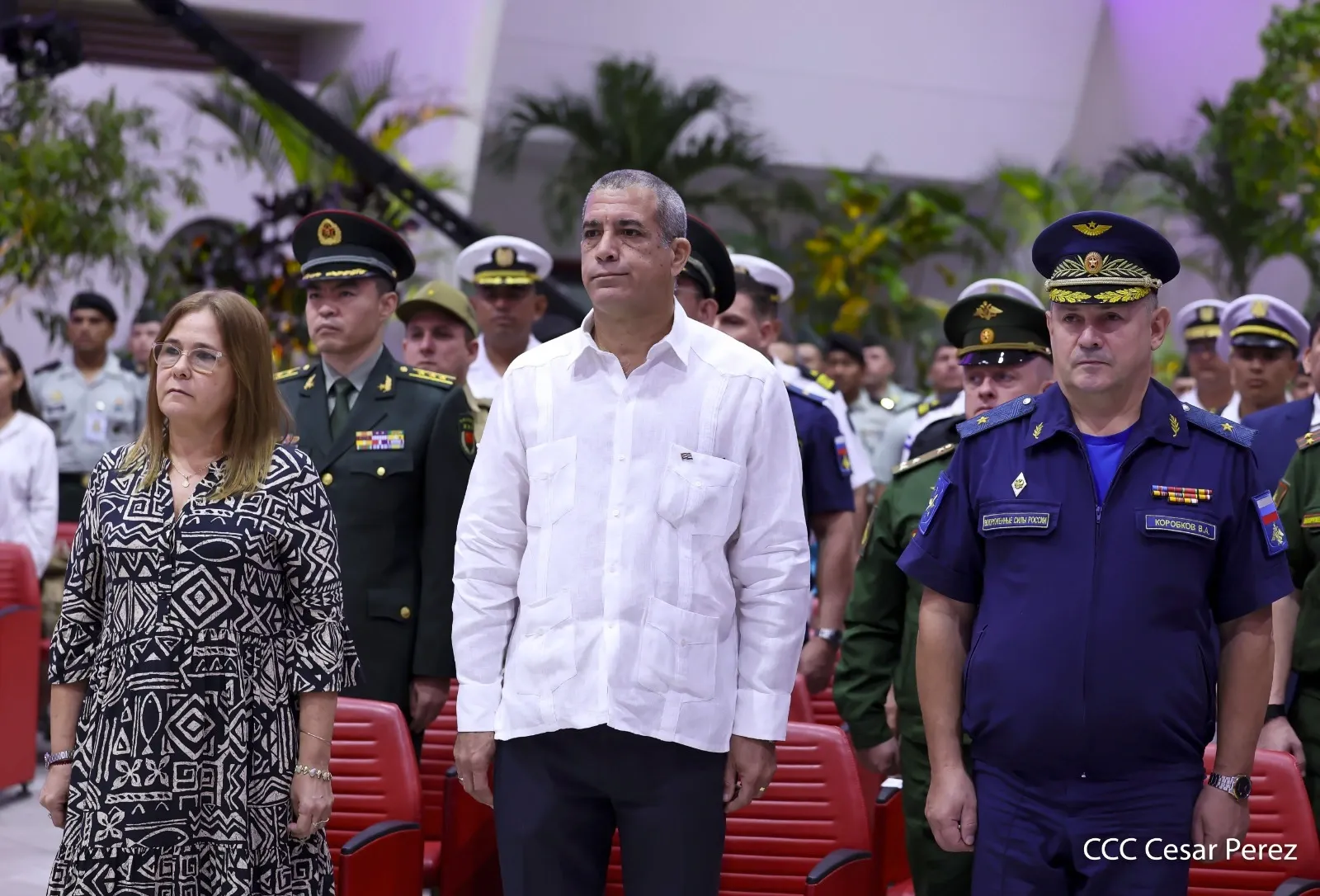 Acto del 46.º aniversario de fundación de la Fuerza Naval del Ejército de Nicaragua