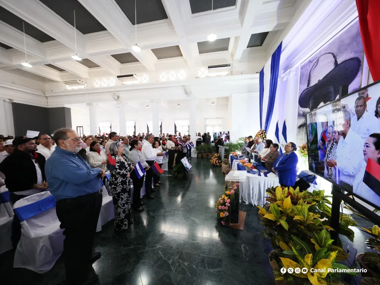 Sesión Especial del 48 aniversario de la Operación “Muerte al Somocismo, Comandante Carlos Fonseca Amador”