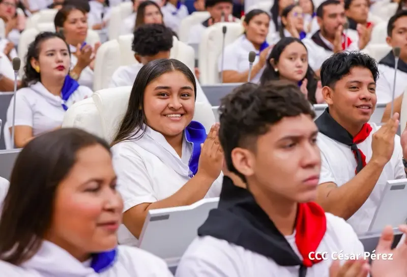 Juventud Sandinista y estudiantes participan en consulta sobre Reforma Constitucional