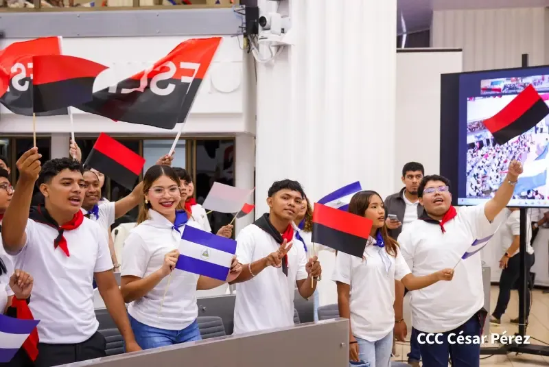 Juventud Sandinista y estudiantes participan en consulta sobre Reforma Constitucional