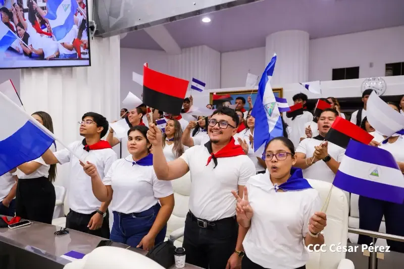 Juventud Sandinista y estudiantes participan en consulta sobre Reforma Constitucional