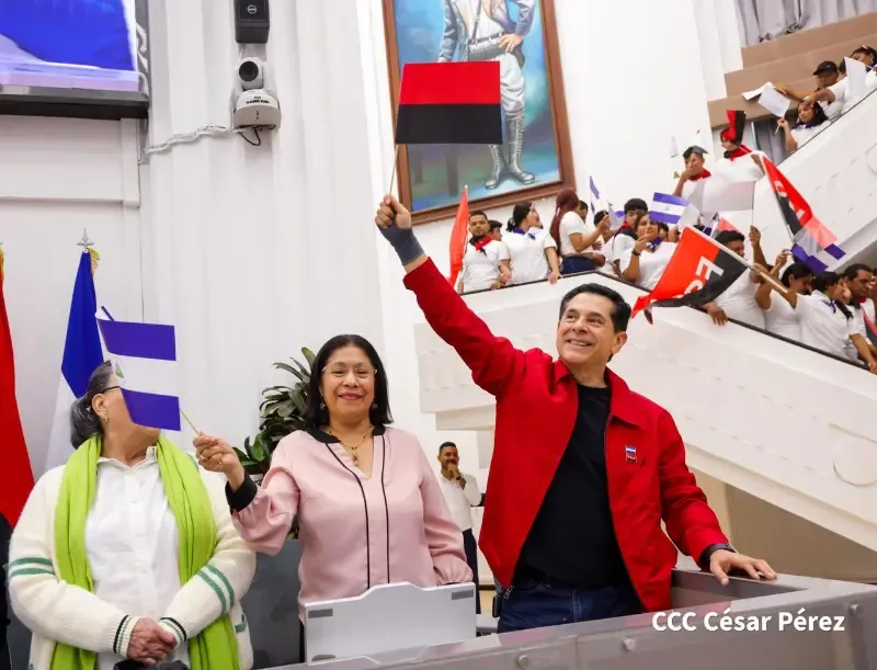 Juventud Sandinista y estudiantes participan en consulta sobre Reforma Constitucional