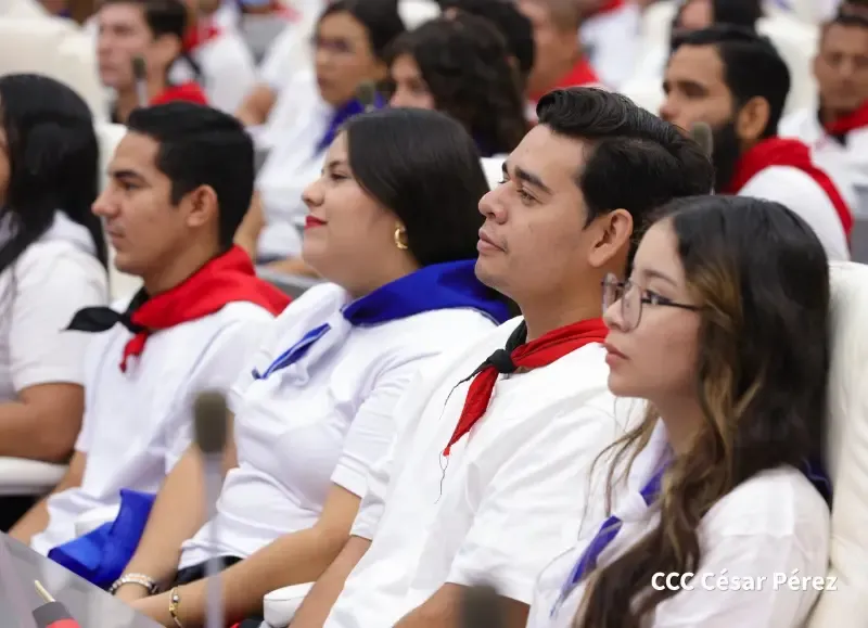Juventud Sandinista y estudiantes participan en consulta sobre Reforma Constitucional