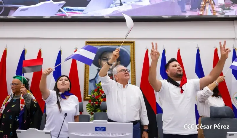 Juventud Sandinista y estudiantes participan en consulta sobre Reforma Constitucional