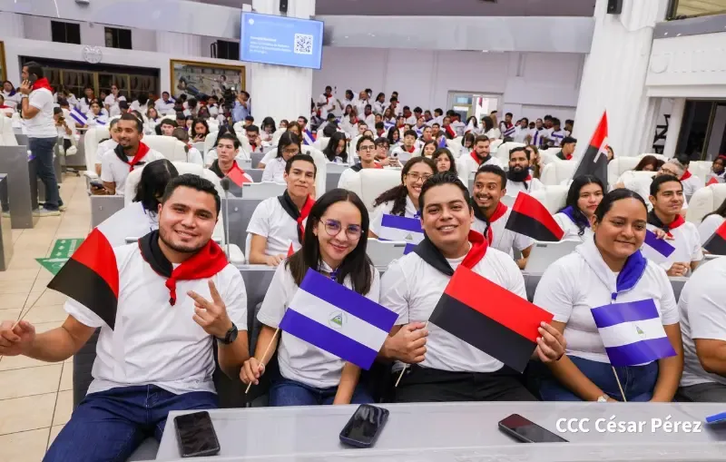 Juventud Sandinista y estudiantes participan en consulta sobre Reforma Constitucional