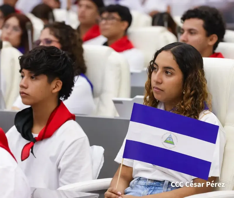 Juventud Sandinista y estudiantes participan en consulta sobre Reforma Constitucional