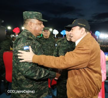 Acto del 47.° aniversario de fundación del Ejército de Nicaragua