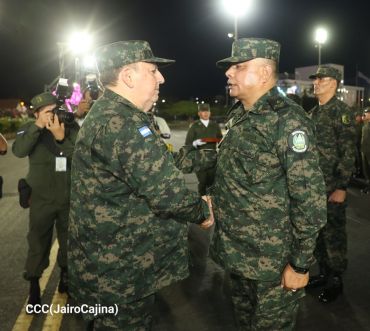 Acto del 47.° aniversario de fundación del Ejército de Nicaragua