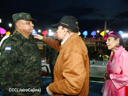 Acto del 47.° aniversario de fundación del Ejército de Nicaragua